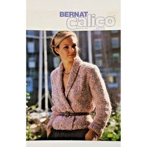 Bernat CALICO Book No 274 1980 Patterns For Knitted Tops